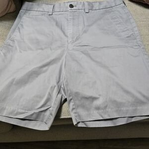 Nordstrom Light Gray Men's Flat Front Shorts